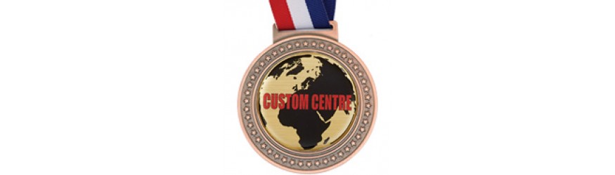 100MM OLYMPIC HEAVY CUSTOM VINYL MEDAL (6MM THICK)  GOLD,SILVER OR BRONZE **BEST SELLER**